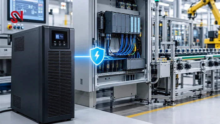 چرا PLC خط تولید به UPS نیاز دارد؟