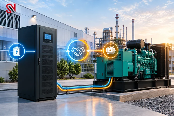 چرا هماهنگی UPS و دیزل ژنراتور در کارخانه اهمیت دارد؟